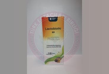 LACTOBIOTIC KID COCUKLAR ICIN PROBIYOTIK MIKROORGANIZMA ICEREN DAMLA 15 ml şişe İlaç Görseli