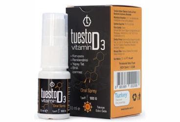 TUESTO VITAMIN D3 ORAL SPREY 10 ml şişe İlaç Görseli