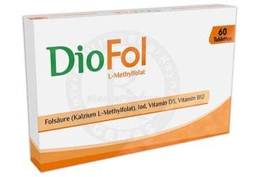 DIOFOL TAKVIYE EDICI GIDA TABLET 60 tablet İlaç Görseli