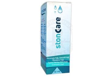 STONCARE MENENGIC YAGI, ZENCEFIL YAGI VE OKALIPTUS YAGI ICEREN TAKVIYE EDICI GIDA 10 ml şişe İlaç Görseli