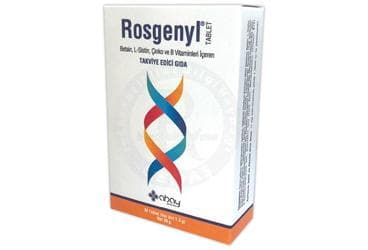 ROSGENYL BETAIN, L-SISTIN, CINKO VE B VITAMINLERI ICEREN TAKVIYE EDICI GIDA 30 tablet İlaç Görseli