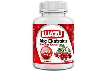 LUAZU ALIC CICEGI EKSTRESI ICEREN TAKVIYE EDICI GIDA 600 mg 60 kapsül İlaç Görseli