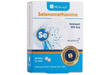 MEDICAGO SELENOMETHIONINE SELENYUM ICEREN TAKVIYE EDICI GIDA 200 mcg 60 tablet İlaç Görseli
