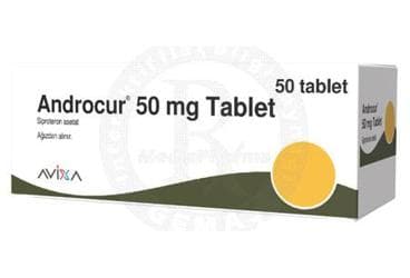 ANDROCUR 50 MG TABLET (50 TABLET) İlaç Görseli