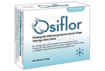 OSIFLOR PROBIYOTIK MIKROORGANIZMA ICEREN SASE 10 saşe İlaç Görseli