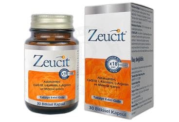 ZEUCIT KAPSUL 30 kapsül İlaç Görseli