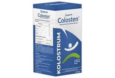 COLOSTEN KOLOSTRUM ICEREN TAKVIYE EDICI GIDA SASE 20 saşe İlaç Görseli