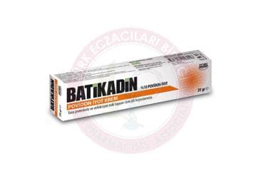 BATIKADIN POVIDON IYOT KREM 20 g tüp İlaç Görseli