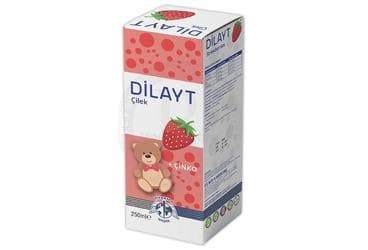 DILAYT CILEK AROMALI +CINKO TAKVIYE EDICI GIDA 250 ml şişe İlaç Görseli
