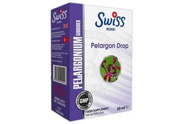SWISS BORK PELARGON DROP TAKVIYE EDICI GIDA 30 ml şişe İlaç Görseli