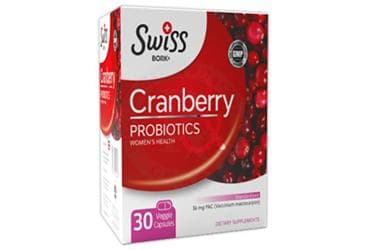 SWISS BORK CRANBERRY ICEREN PROBIYOTIK 30 kapsül İlaç Görseli