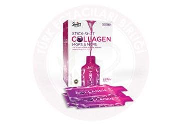 SWISS BORK STICK-SHOT COLLAGEN MORE & MORE TAKVIYE EDICI GIDA 15x20 ml flakon İlaç Görseli