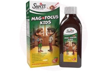 SWISS BORK MAG FOCUS KIDS SIVI TAKVIYE EDICI GIDA 150 ml şişe İlaç Görseli