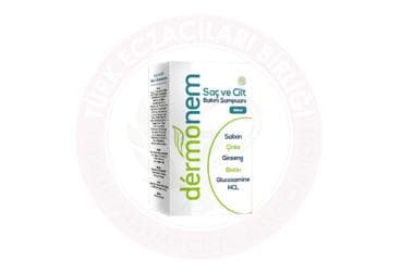 DERMONEM SAC VE CILT SAMPUANI 300 ml şişe İlaç Görseli