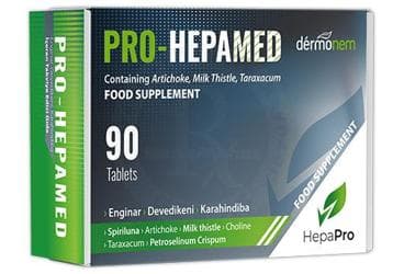 DERMONEM PRO-HEPAMED KAPSUL 90 kapsül İlaç Görseli
