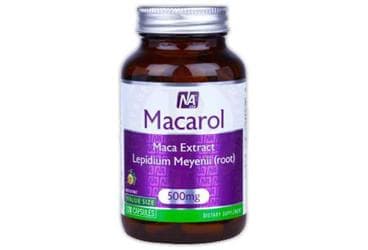 NATROL MACAROL MACA EXTRACT LEPIDIUM MEYENII (ROOT) ICEREN TAKVIYE EDICI GIDA 500 mg 120 kapsül İlaç Görseli