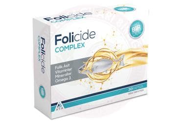 FOLICIDE COMPLEX TABLET 30 tablet İlaç Görseli