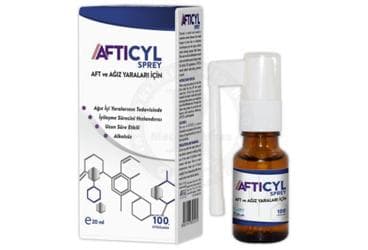 AFTICYL SPREY AFT VE AGIZ YARALARI ICIN 20 ml şişe İlaç Görseli