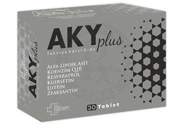 AKY PLUS TAKVIYE EDICI GIDA 30 tablet İlaç Görseli