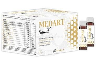 MEDART LIQUID TAKVIYE EDICI GIDA FLAKON 30X30 ml flakon İlaç Görseli