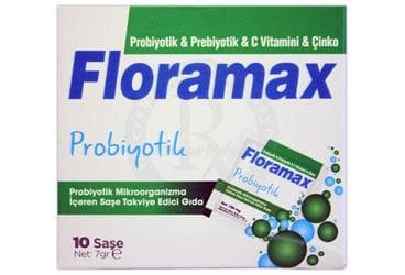 FLORAMAX PROBIYOTIK MIKROORGANIZMA ICEREN SASE 10 saşe İlaç Görseli
