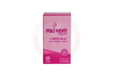 FOLIDEVIT TABLET 30 tablet İlaç Görseli