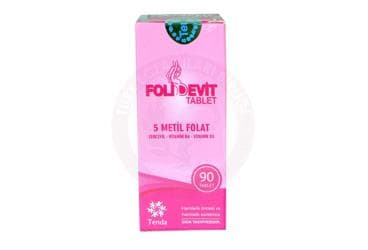 FOLIDEVIT TABLET 90 tablet İlaç Görseli
