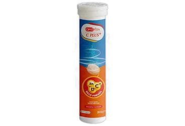 OPTIVITA VITAMIN C PLUS, C VITAMINI, D VITAMINI VE CINKO ICEREN TAKVIYE EDICI GIDA 20 tablet İlaç Görseli