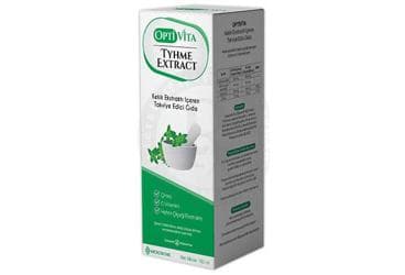 OPTIVITA THYME EXTRACT KEKIK EKSTRAKTI ICEREN TAKVIYE EDICI GIDA 150 ml şişe İlaç Görseli