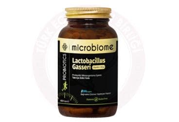 MICROBIOME LACTOBACILLUS GASSERI PROBIYOTIK MIKROORGANIZMA ICEREN TAKVIYE EDICI GIDA KAPSUL 60 kapsül İlaç Görseli