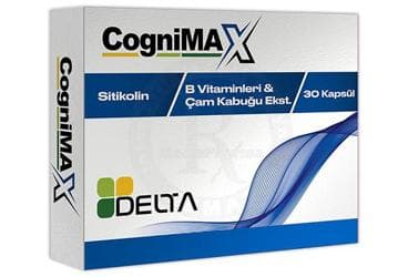 DELTA COGNIMAX TAKVIYE EDICI GIDA 30 kapsül İlaç Görseli