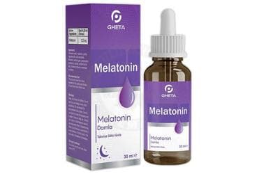 GHETA MELATONIN DAMLA TAKVIYE EDICI GIDA 30 ml şişe İlaç Görseli