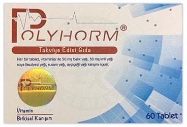 POLYHORM TAKVIYE EDICI GIDA 60 tablet İlaç Görseli
