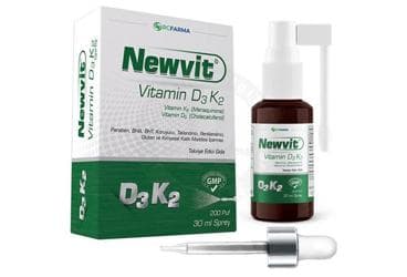 NEWVIT VITAMIN D3 K2 SPREY 30 ml şişe İlaç Görseli