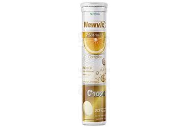 NEWVIT VITAMIN C COMPLEX EFERVESAN TABLET 20 tablet İlaç Görseli