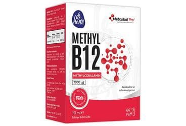DR HENRI METHYL B12 VITAMIN B12 ICEREN TAKVIYE EDICI GIDA ORAL SPREY 10 ml şişe İlaç Görseli