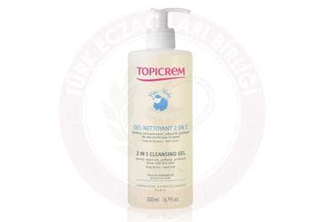 TOPICREM MY 1RST 2 IN 1 CLEANSING GEL BODY&HAIR 500 ml şişe İlaç Görseli