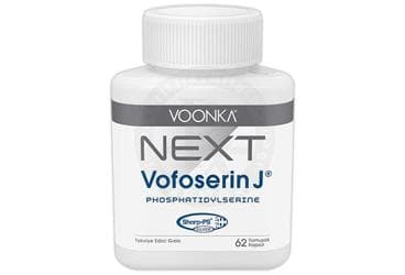 VOONKA NEXT VOFOSERIN J BALIK YAGI EPA&DHA, FOSFOTIDILSERIN VE FOSFOTIDILKOLIN ICEREN TAKVIYE EDICI GIDA 32 kapsül İlaç Görseli