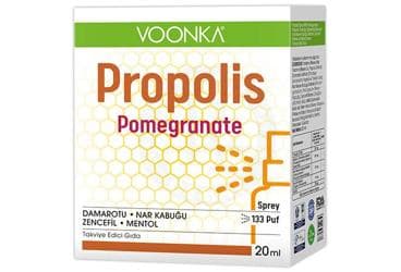 VOONKA PROPOLIS POMEGRANATE TAKVIYE EDICI SPREY 20 ml şişe İlaç Görseli