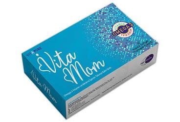 VITAPURE VITAMOM OMEGA3 VITAMIN VE MINERAL ICEREN TAKVIYE EDICI GIDA 30 kapsül İlaç Görseli