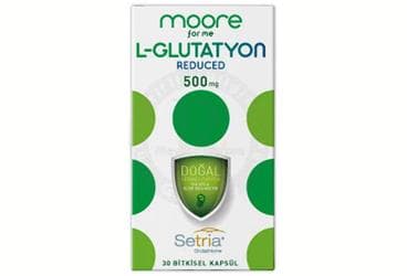 MOORE GLUTATYON REDUCED KAPSUL 500 mg 30 kapsül İlaç Görseli
