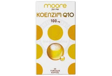 MOORE KOENZIM Q10 TAKVIYE EDICI GIDA 100 mg 30 kapsül İlaç Görseli