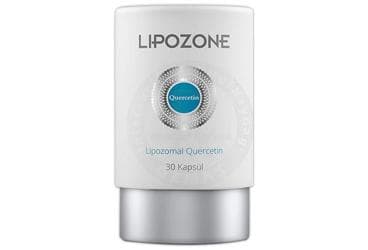 LIPOZONE QUERCETIN KAPSUL LIPOZOMAL KUERSETIN ICEREN TAKVIYE EDICI GIDA 30 kapsül İlaç Görseli