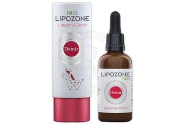 LIPOZONE KIDS DEMIR ICEREN TAKVIYE EDICI GIDA 30 ml şişe İlaç Görseli