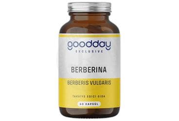 GOODDAY BERBERINA TAKVIYE EDICI GIDA 60 kapsül İlaç Görseli