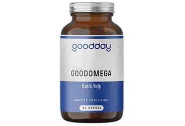 GOODDAY GOODOMEGA BALIK YAGI TAKVIYE EDICI GIDA 60 kapsül İlaç Görseli