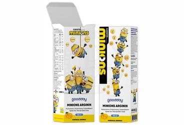 GOODDAY MINIONS ARGININ SIVI TAKVIYE EDICI GIDA 150 ml şişe İlaç Görseli