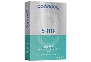 GOODDAY 5-HTP ICEREN TAKVIYE EDICI GIDA TABLET 200 mg 30 tablet İlaç Görseli