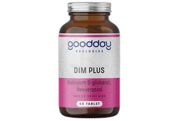GOODDAY DIM PLUS TAKVIYE EDICI GIDA 60 tablet İlaç Görseli