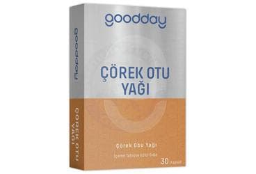 GOODDAY COREK OTU YAGI ICEREN TAKVIYE EDICI GIDA KAPSUL 30 kapsül İlaç Görseli